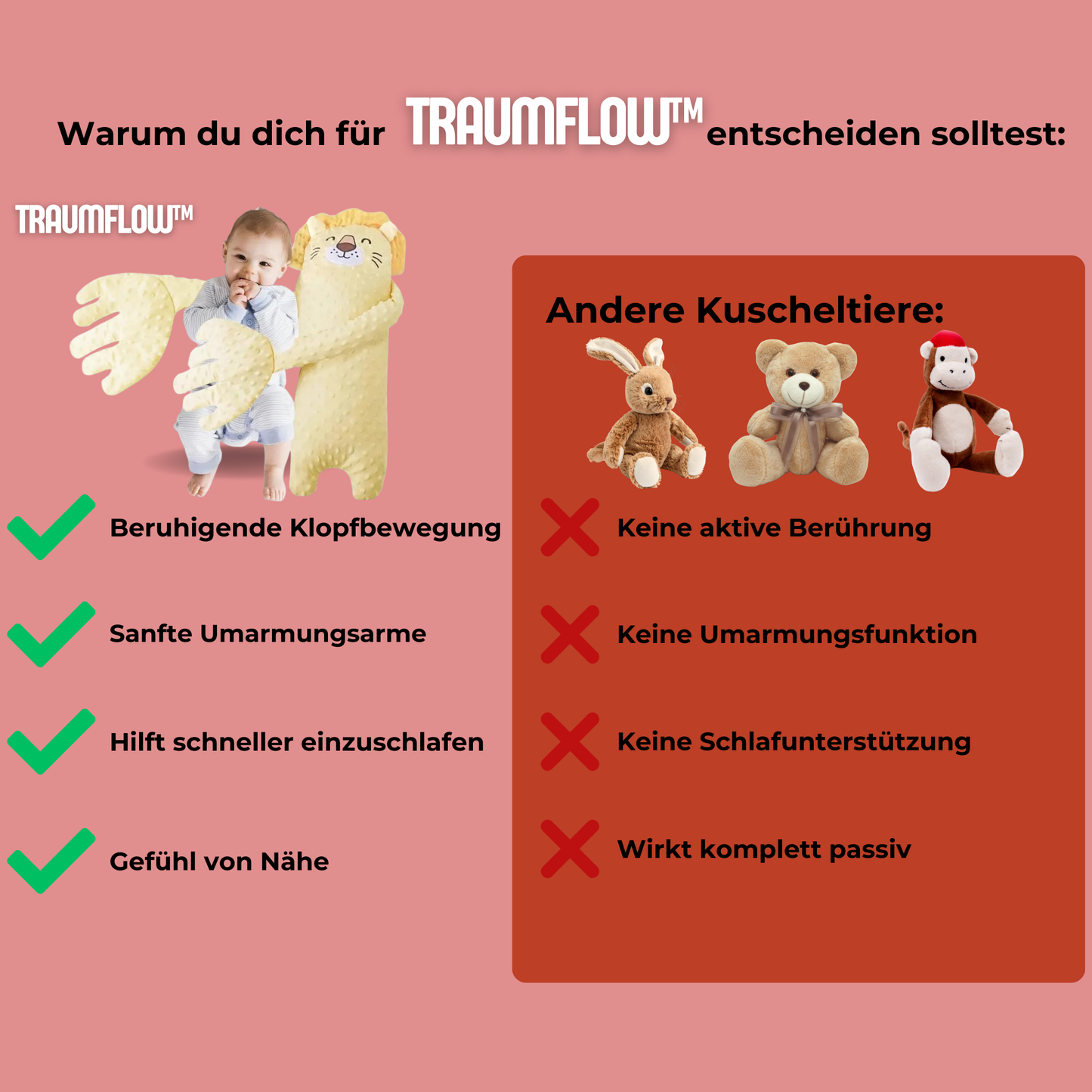 TraumFlow - das beruhigende Einschlaf-Kuscheltier
